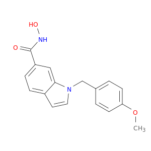 N-羟基-1-(4-甲氧基苄基)-1H-吲哚-6-甲酰胺