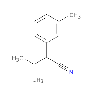 3-Methyl-2-(3-methylphenyl)butanenitrile