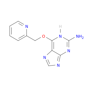 1H-Purin-2-amine, 6-(2-pyridinylmethoxy)-