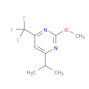 Pyrimidine, 2-methoxy-4-(1-methylethyl)-6-(trifluoromethyl)-