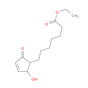 3-Cyclopentene-1-heptanoic acid, 2-hydroxy-5-oxo-, ethyl ester