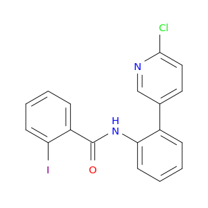 Benzamide, N-[2-(6-chloro-3-pyridinyl)phenyl]-2-iodo-