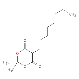 1,3-Dioxane-4,6-dione, 2,2-dimethyl-5-octyl-