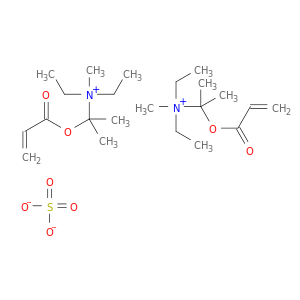 2-丙氨酸,N,N-二乙基-N-甲基-1-[(1-氧代-2-丙烯-1-基)氧]-,硫酸甲酯(1：1)