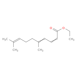 2,4,8-Decatrienoicacid, 5,9-dimethyl-, ethyl ester