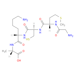 L-Alanine, glycyl-L-methionyl-L-cysteinyl-L-lysyl-