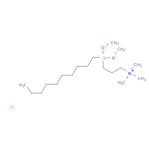 1-Propanaminium, 3-(decyldimethoxysilyl)-N,N,N-trimethyl-, chloride