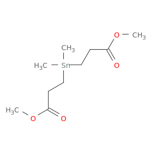 Propanoic acid,3,3'-(dimethylstannylene)bis-, dimethyl ester (9CI)
