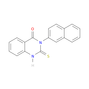 4(1H)-Quinazolinone, 2,3-dihydro-3-(2-naphthalenyl)-2-thioxo-