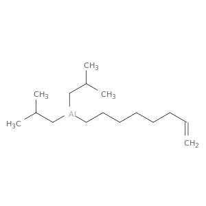 Aluminum, bis(2-methylpropyl)-7-octenyl-