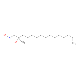 Pentadecanal, 2-hydroxy-2-methyl-, oxime