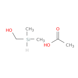 Methanol, (dimethylsilyl)-, acetate