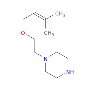 Piperazine, 1-[2-[(3-methyl-2-butenyl)oxy]ethyl]-