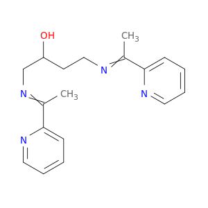2-Butanol, 1,4-bis[[1-(2-pyridinyl)ethylidene]amino]-