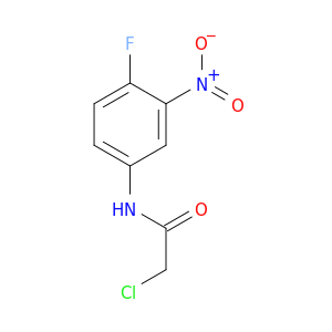 2-Chloro-N-(4-fluoro-3-nitrophenyl)acetamide