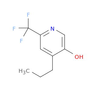 4-丙基-6-三氟甲基吡啶-3-醇