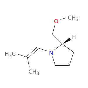Pyrrolidine, 2-(methoxymethyl)-1-(2-methyl-1-propenyl)-, (S)-