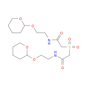 Acetamide, 2,2'-sulfonylbis[N-[2-[(tetrahydro-2H-pyran-2-yl)oxy]ethyl]-
