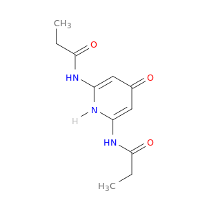 Propanamide, N,N'-(1,4-dihydro-4-oxo-2,6-pyridinediyl)bis-