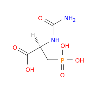 Alanine, N-(aminocarbonyl)-3-phosphono-