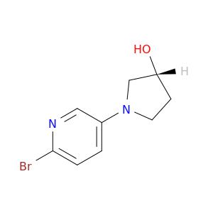 3-Pyrrolidinol, 1-(6-bromo-3-pyridinyl)-, (3R)-