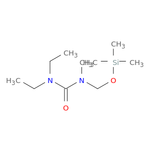 Urea, N,N-diethyl-N'-methyl-N'-[[(trimethylsilyl)oxy]methyl]-