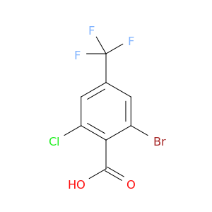2-溴-6-氯-4-(三氟甲基)苯甲酸
