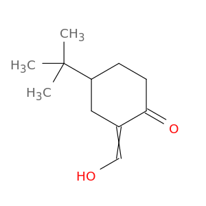 Cyclohexanone, 4-(1,1-dimethylethyl)-2-(hydroxymethylene)-