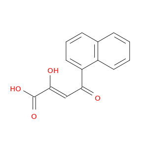 2-Butenoic acid, 2-hydroxy-4-(1-naphthalenyl)-4-oxo-, (2Z)-
