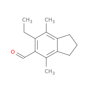 1H-Indene-5-carboxaldehyde, 6-ethyl-2,3-dihydro-4,7-dimethyl-