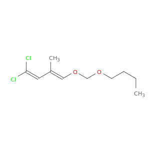 1,3-Butadiene, 4-(butoxymethoxy)-1,1-dichloro-3-methyl-, (E)-