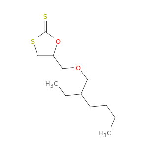 1,3-Oxathiolane-2-thione, 5-[[(2-ethylhexyl)oxy]methyl]-