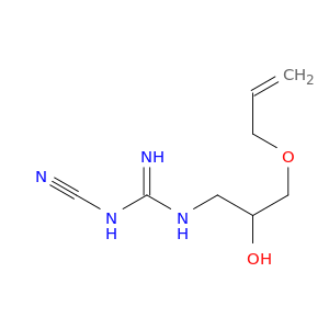 N-氰基-N'-[2-羟基-3-(2-丙烯-1-基氧基)丙基脱氨酸