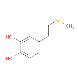 1,2-Benzenediol, 4-[2-(methylseleno)ethyl]-