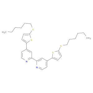 4,4'-双[5-(己硫基)-2-噻吩基]-2,2'-联吡啶