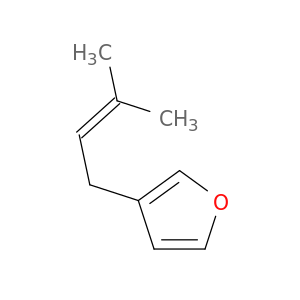Furan, 3-(3-methyl-2-butenyl)-