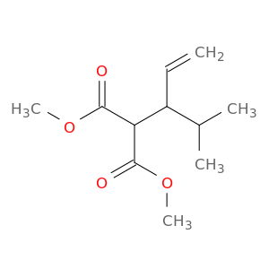 Propanedioic acid, [1-(1-methylethyl)-2-propenyl]-, dimethyl ester