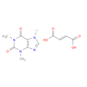 1H-Purine-2,6-dione, 3,7-dihydro-1,3-dimethyl-, (2Z)-2-butenedioate(1:1)