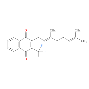 1,4-Naphthalenedione,2-(3,7-dimethyl-2,6-octadienyl)-3-(trifluoromethyl)-, (E)- (9CI)