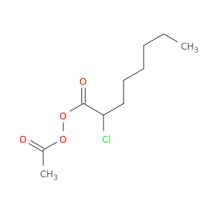 Peroxide, acetyl 2-chloro-1-oxooctyl