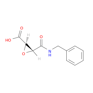 Oxiranecarboxylic acid, 3-[[(phenylmethyl)amino]carbonyl]-, (2R,3R)-