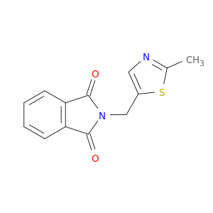 2-[(2-甲基-5-噻唑基)甲基]-1H-异吲哚-1,3(2h)-二氧乙烯