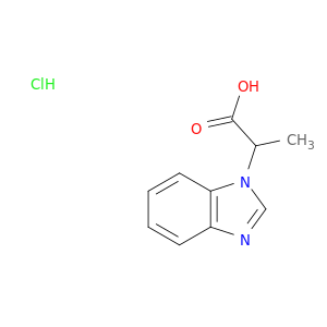 2-(1H-Benzimidazol-1-yl)propanoic Acid Hydrochloride