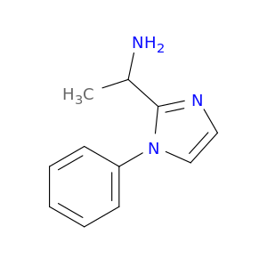 1-(1-phenyl-1H-imidazol-2-yl)ethan-1-amine