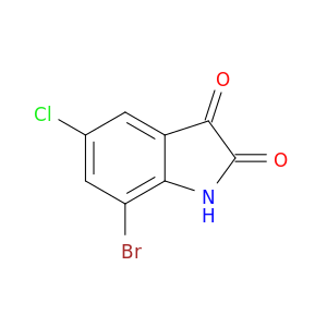 7-Bromo-5-chloroindoline-2,3-dione