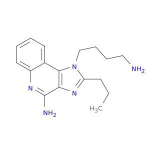 1H-Imidazo[4,5-c]quinoline-1-butanamine, 4-amino-2-propyl-