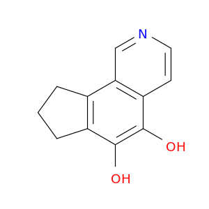 7H-Cyclopent[h]isoquinoline-5,6-diol, 8,9-dihydro- (9CI)