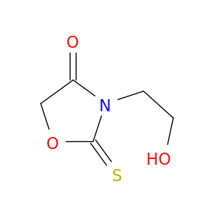 4-Oxazolidinone, 3-(2-hydroxyethyl)-2-thioxo-