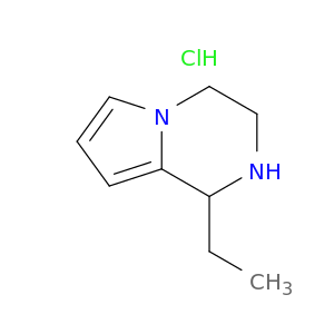 Pyrrolo[1,2-a]吡嗪,1-乙基-1,2,3,4-四氢,盐酸盐(1：1)