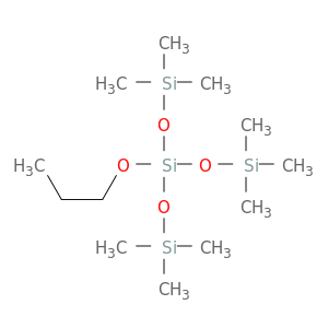 Trisiloxane, 1,1,1,5,5,5-hexamethyl-3-propoxy-3-[(trimethylsilyl)oxy]-